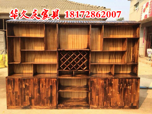 【农庄农家乐餐厅桌椅厂家实木餐桌椅吧台酒柜】价格,厂家,图片,餐厅家具