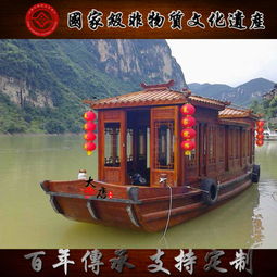 农家乐景区游船全览 餐饮画舫、传统木船到电动观光船